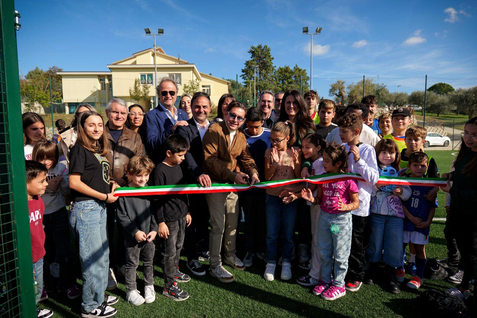 Inaugurate due nuove strutture a Poggio di Bretta. Fioravanti: 'Investiamo sulle frazioni per migliorare la qualità di vita e attrarre nuovi residenti'