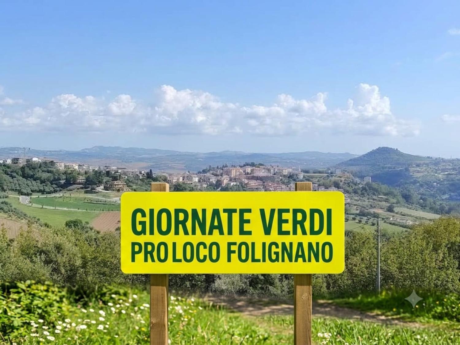 GIORNATE VERDI: Prima edizione del progetto dedicato alla natura e al patrimonio arboreo di Folignano   