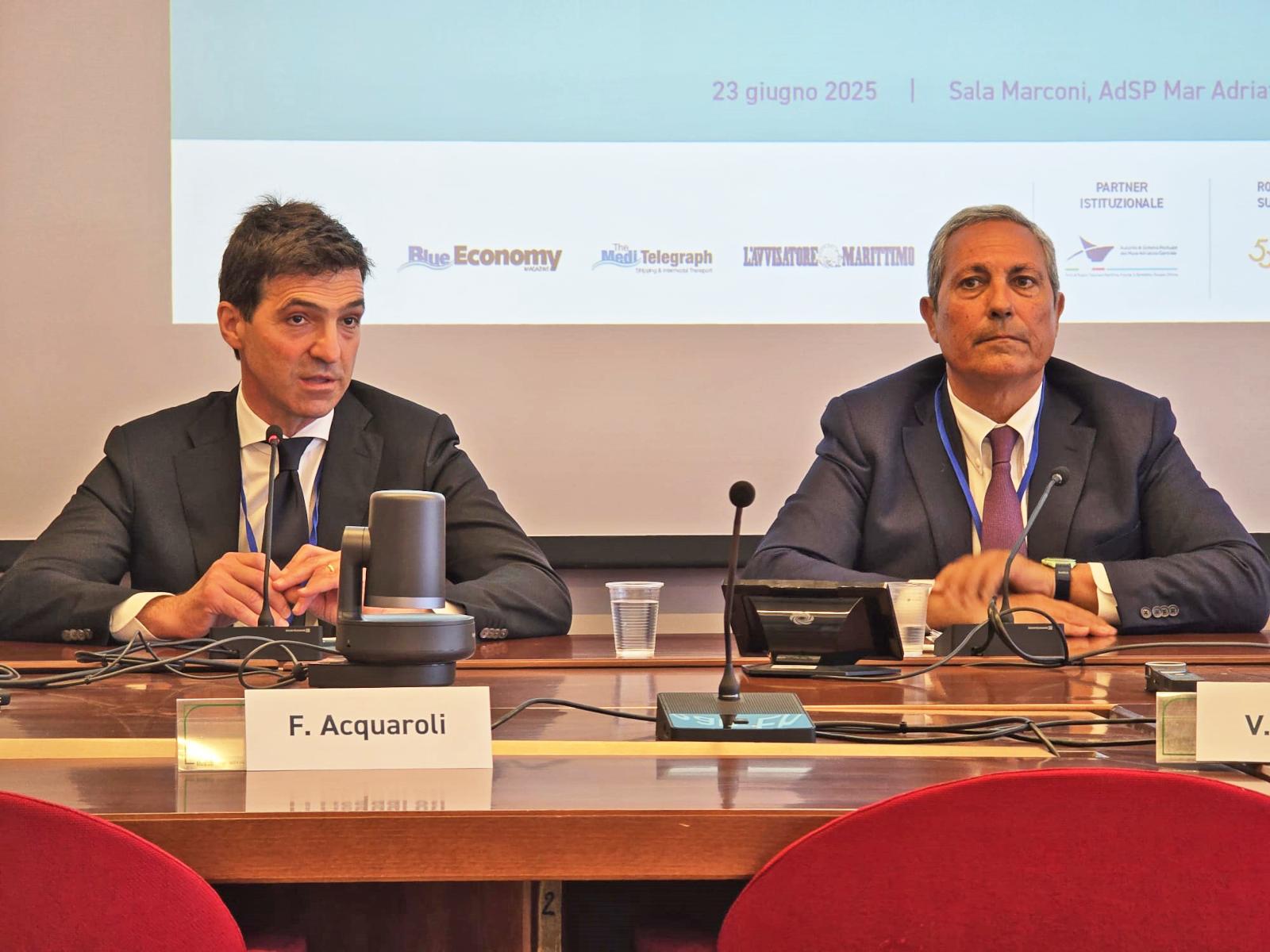 Il presidente Acquaroli al forum ‘Il futuro dell'Adriatico - tra geopolitica e clean energy’