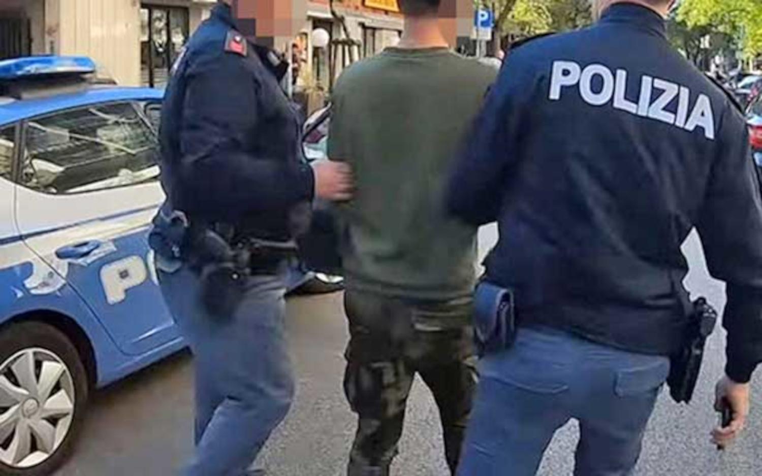 La Polizia ha arrestato un albanese in possesso di 100 grammi di cocaina prura