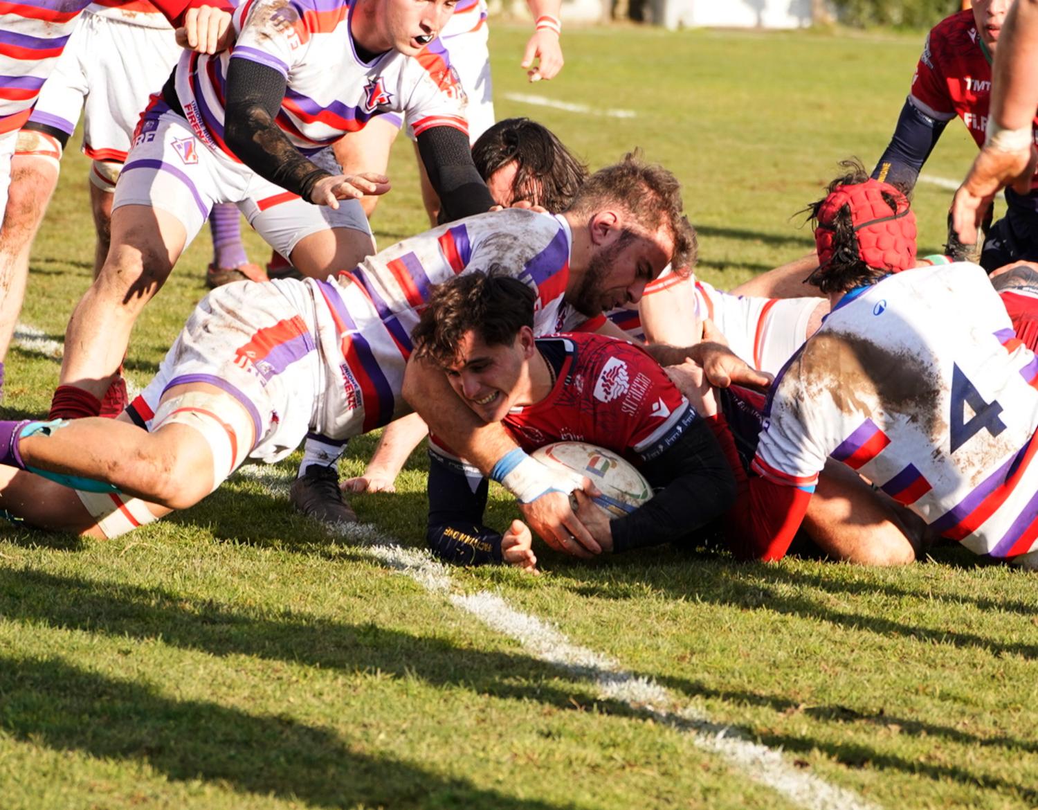 Quarta vittoria consecutiva dell'Unione che piega Firenze 22-9 grazie a una difesa di ferro