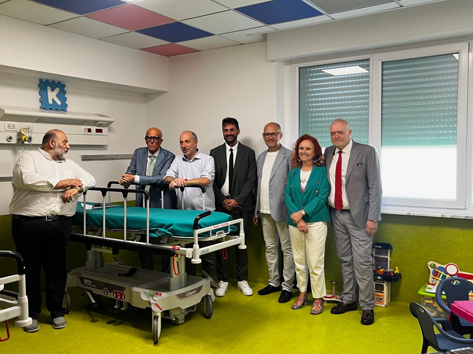 Pronto soccorso ospedale San Benedetto: nuovi spazi e percorsi ‘protetti’  per bambini, anziani, vittime di violenza, malati oncologici e pazienti da isolare