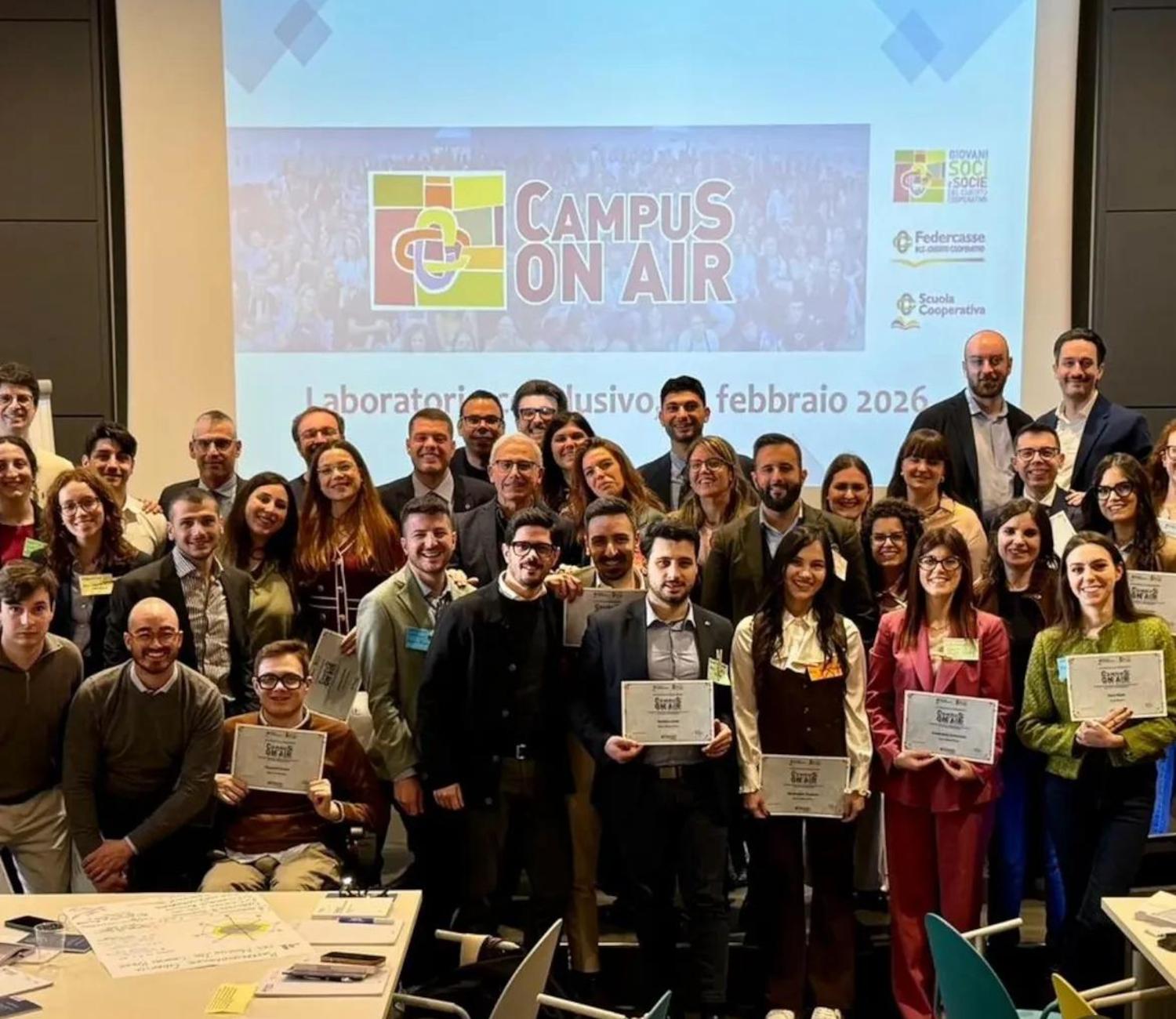 Terminato il Federcasse Campus on Air per i giovani soci della Banca del Piceno