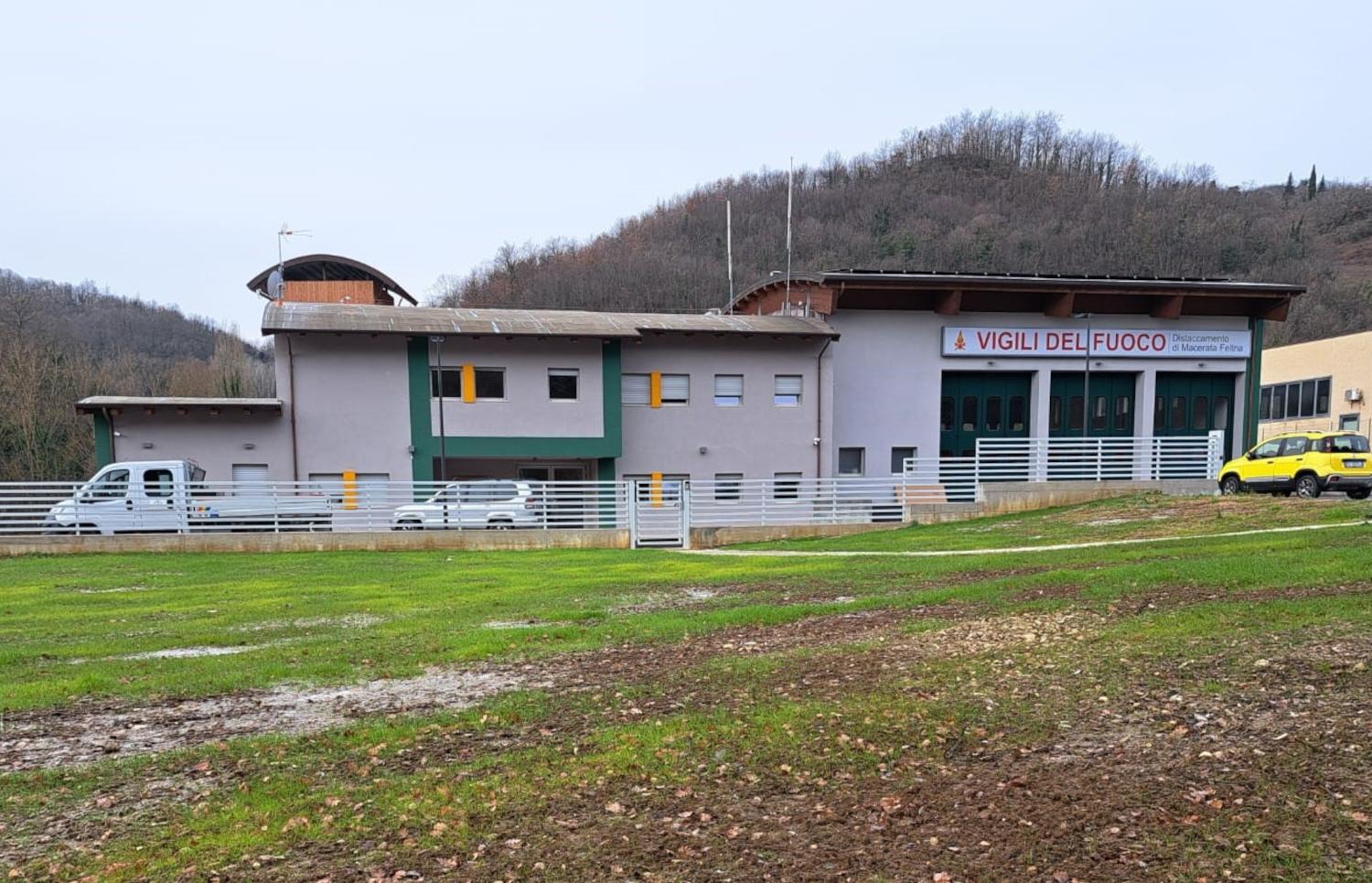 Vigili del Fuoco, si inaugura la nuova sede a Macerata Feltria