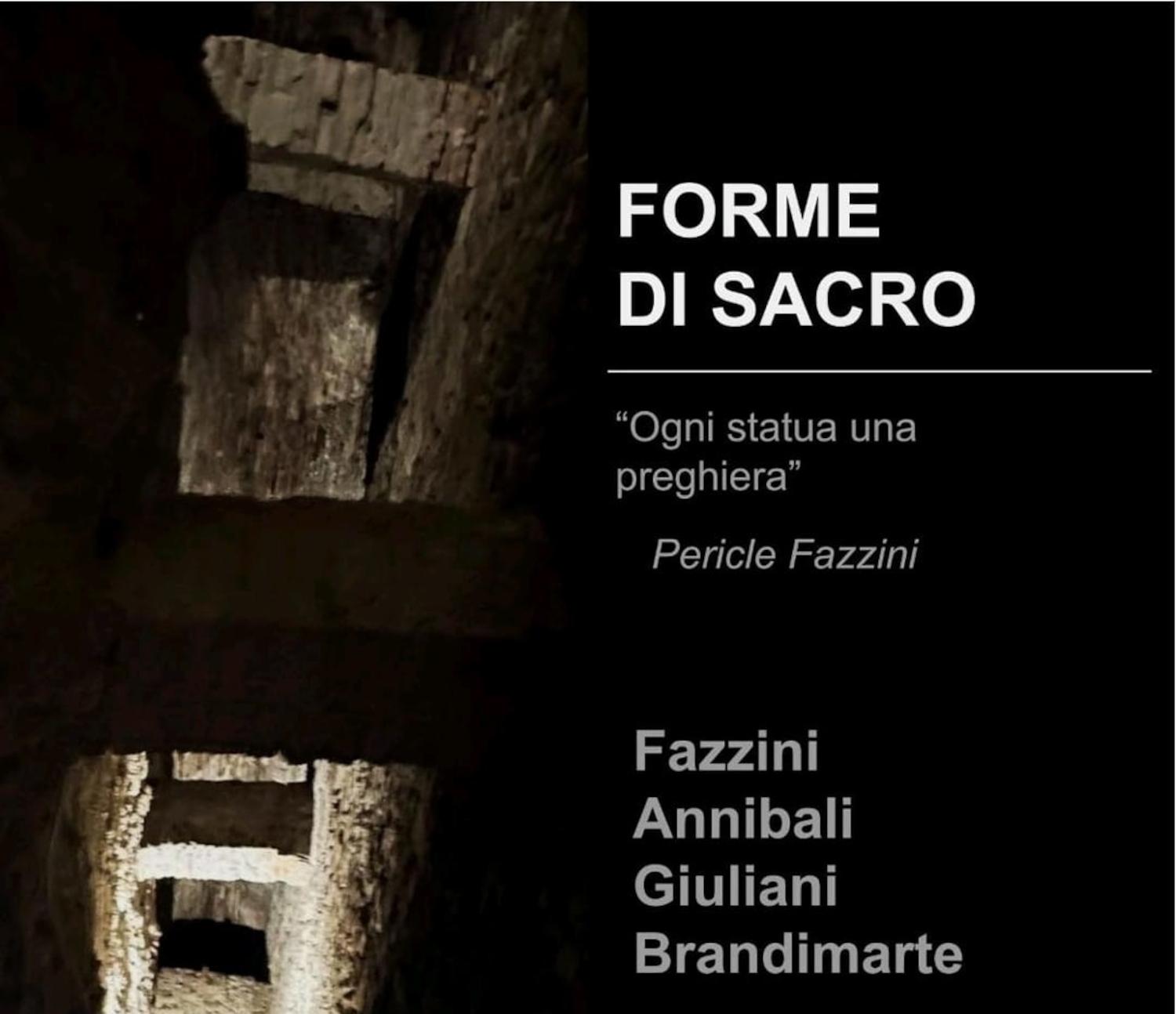 Il sacro nell'arte contemporanea: a Grottammare una mostra dedicata a Fazzini, Annibali, Giuliani e Brandimarte 