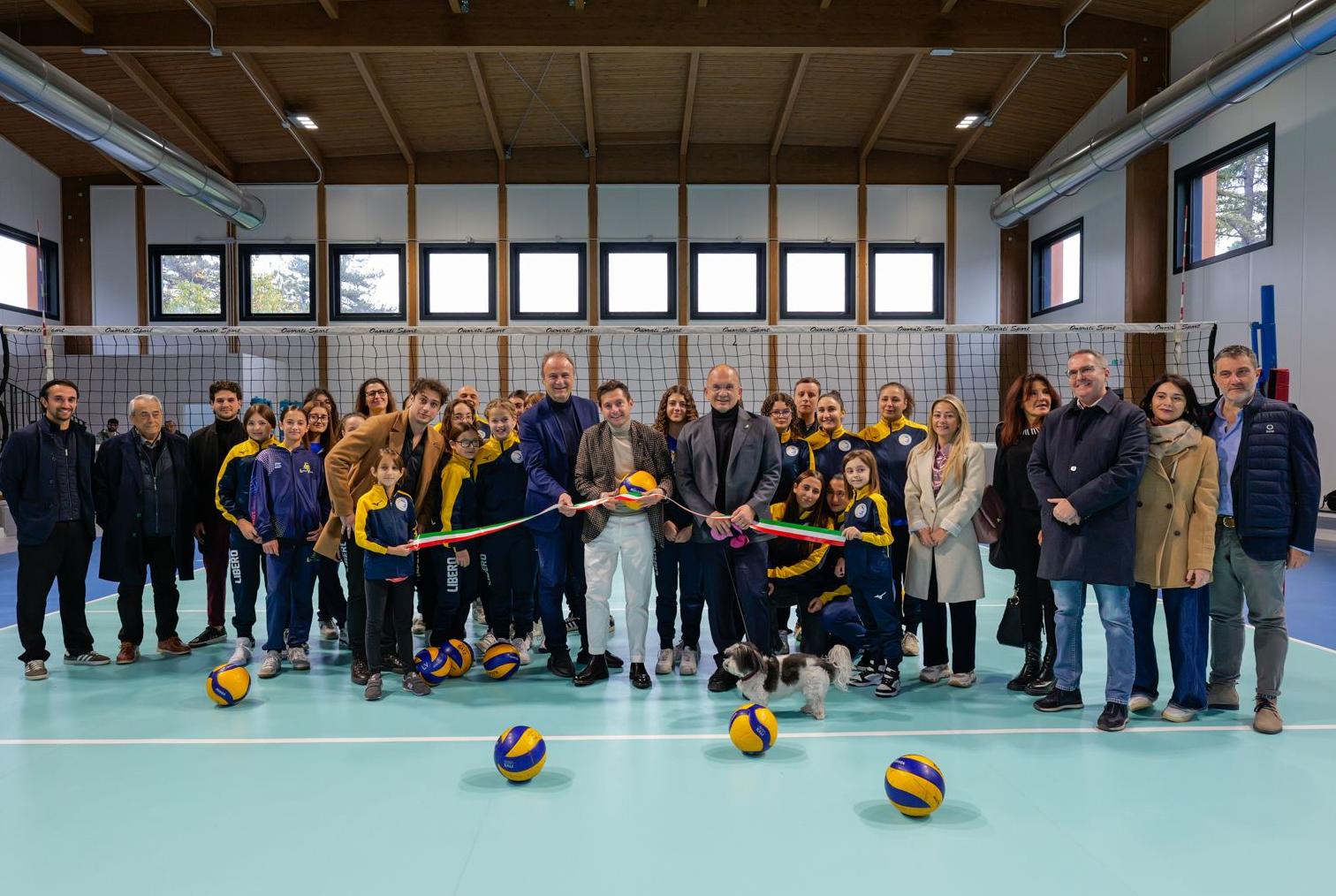 Inaugurato il nuovo Palavolley, campo omologato per la Serie B