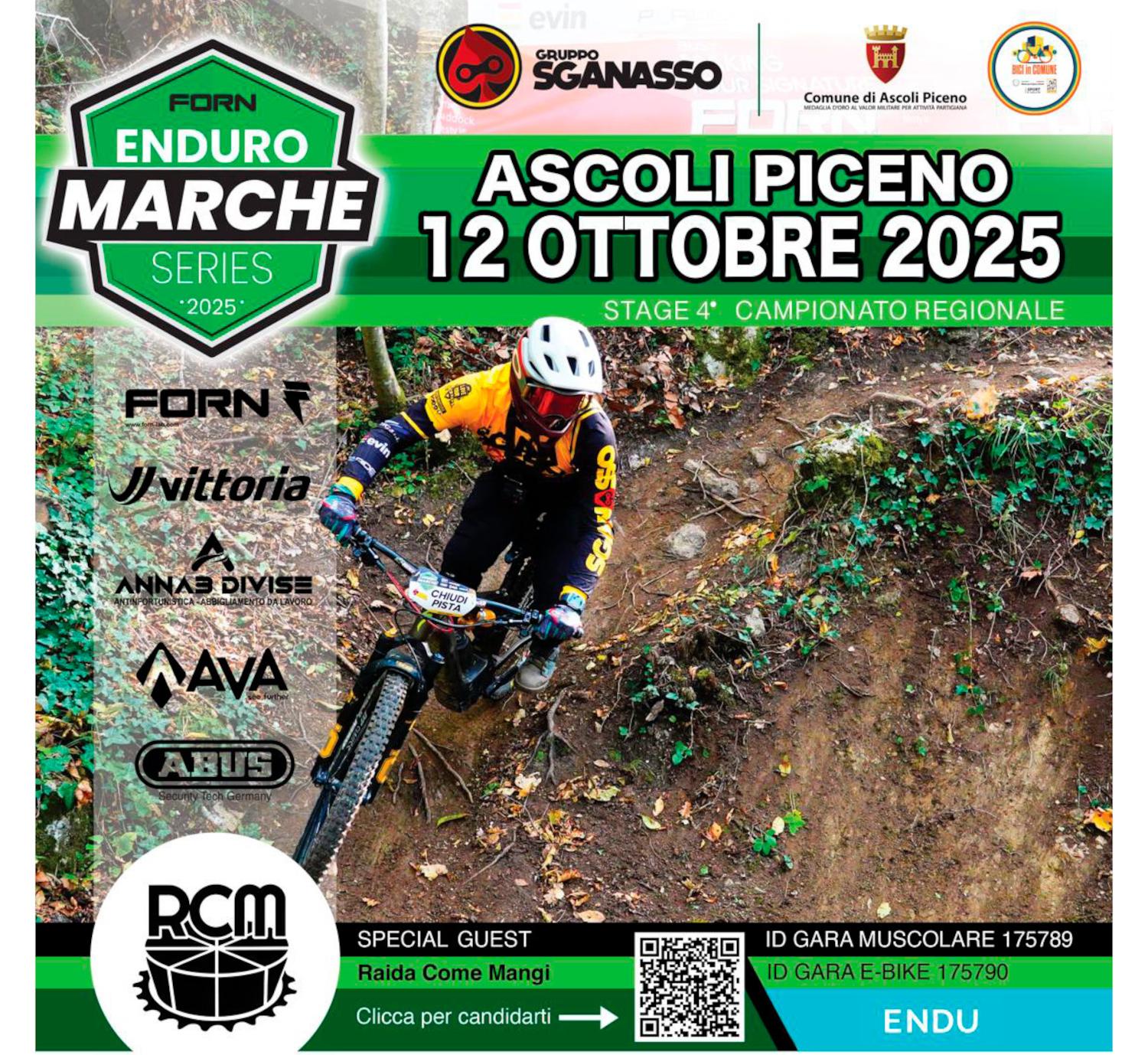 La domenica del ciclismo marchigiano: enduro ad Ascoli Piceno e gioco ciclismo per i più piccoli a Montelabbate il 12 ottobre