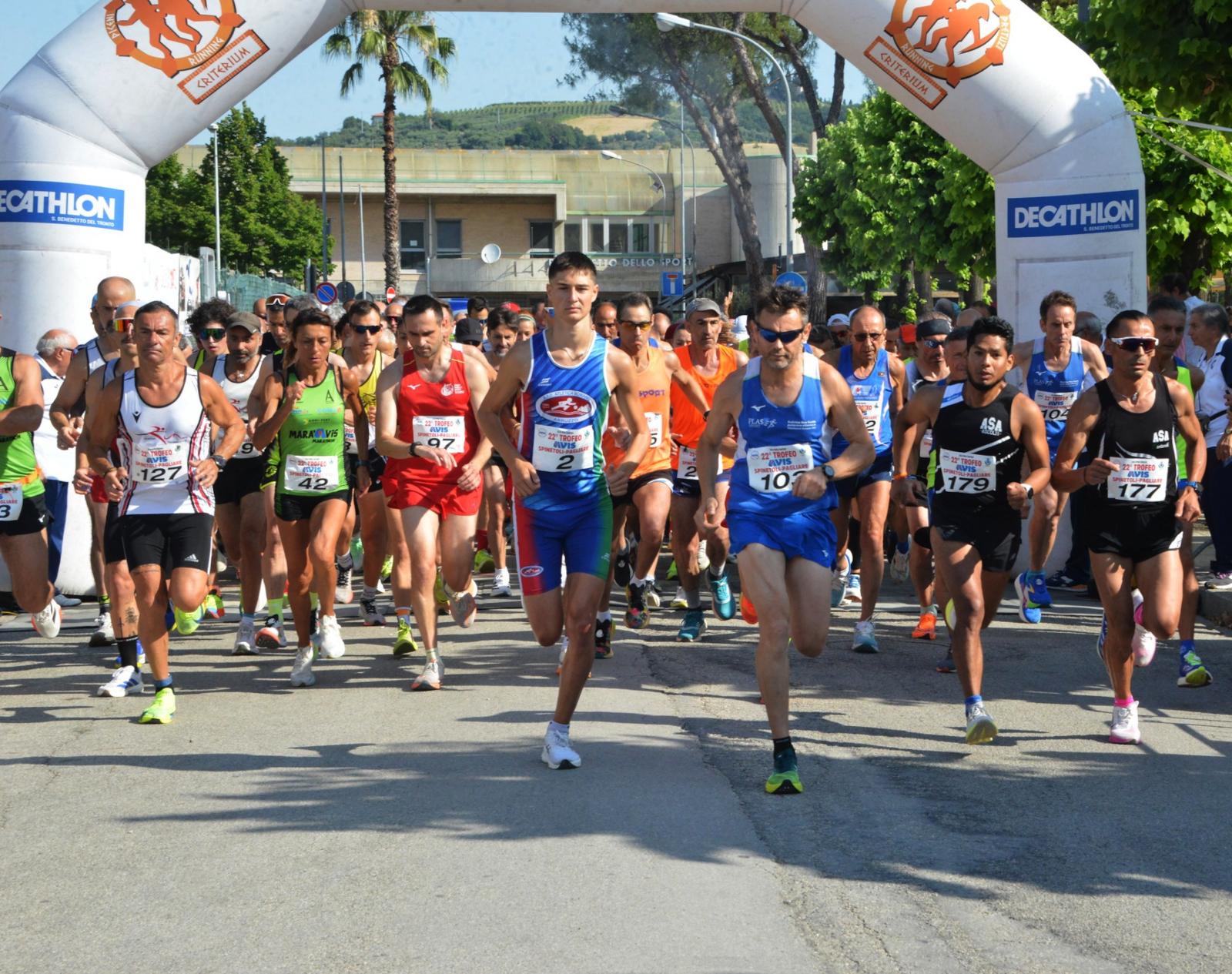 23° Trofeo AVIS Spinetoli Pagliare: domenica 21 giugno tra corsa, camminata e divertimento