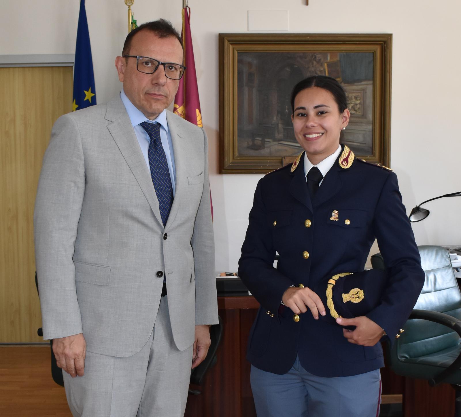 Il Commissario Capo Sara Pirocchi assumerà la direzione dell’U.P.G.S.P. della Questura di Ascoli Piceno