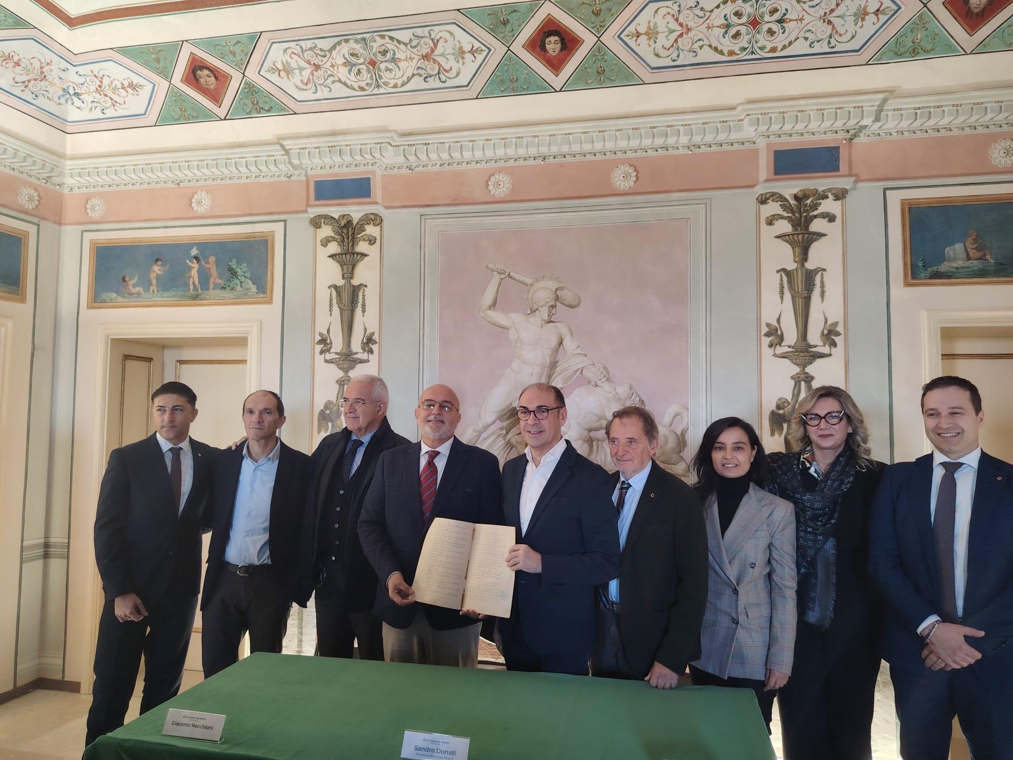 L’Archivio storico della Banca del Piceno dichiarato dal Ministero della Cultura 'di interesse storico particolarmente importante'    