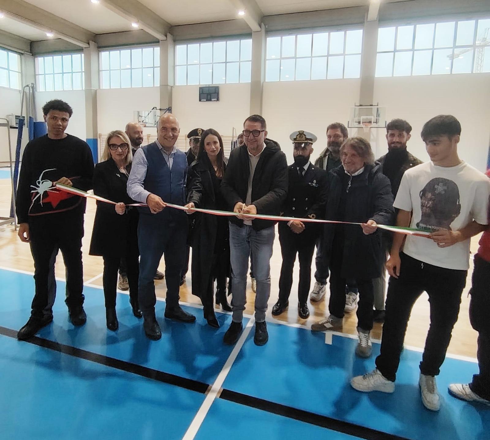 Riqualificata con fondi Pnrr la palestra dell’Istituto 'Capriotti' di San Benedetto 