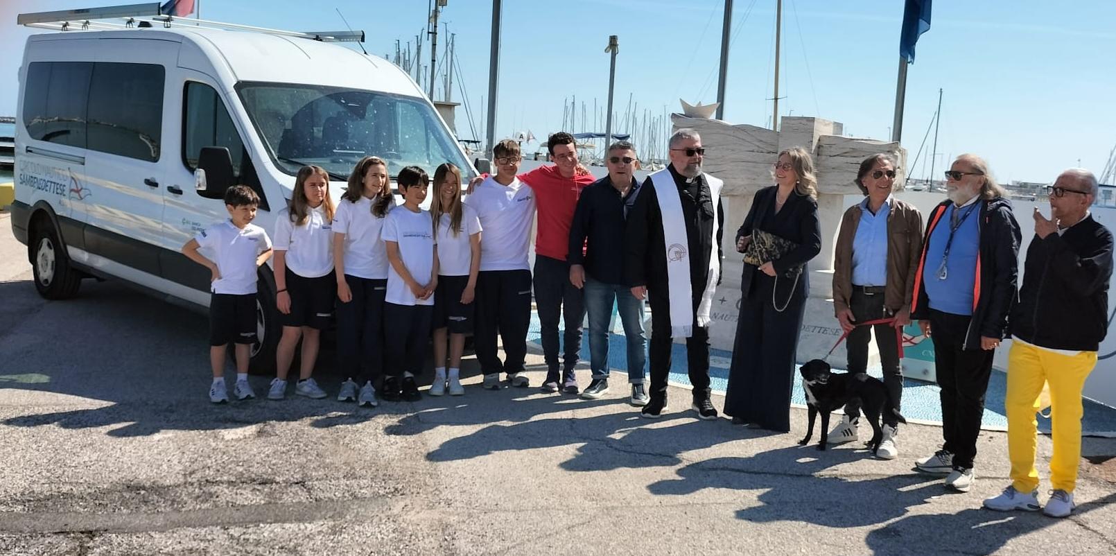 Sport, solidarietà e sicurezza: nuovo furgone per i velisti del CNS