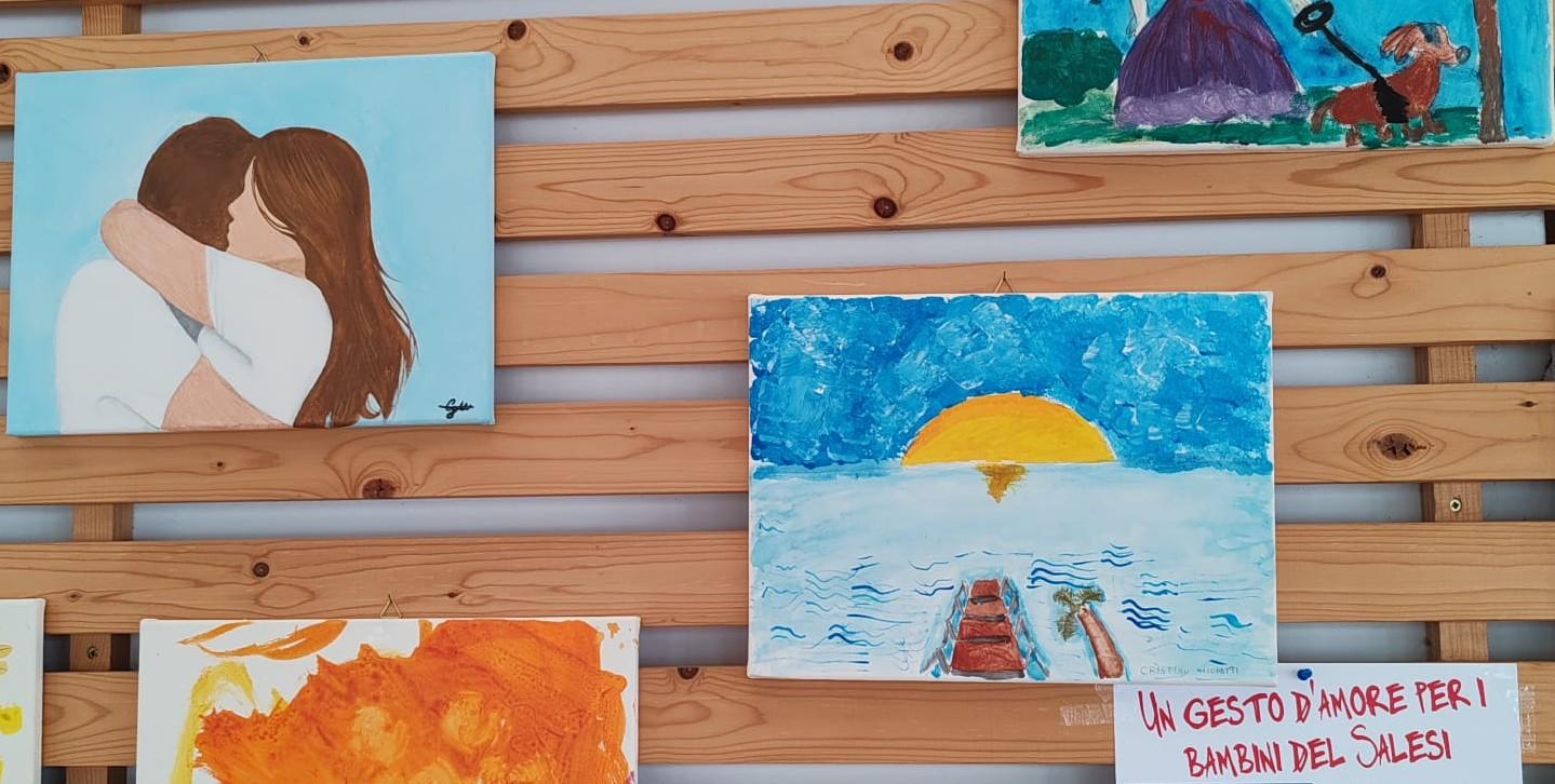Arte, bambini e solidarietà: Grottammare si mobilita per i piccoli pazienti del Salesi