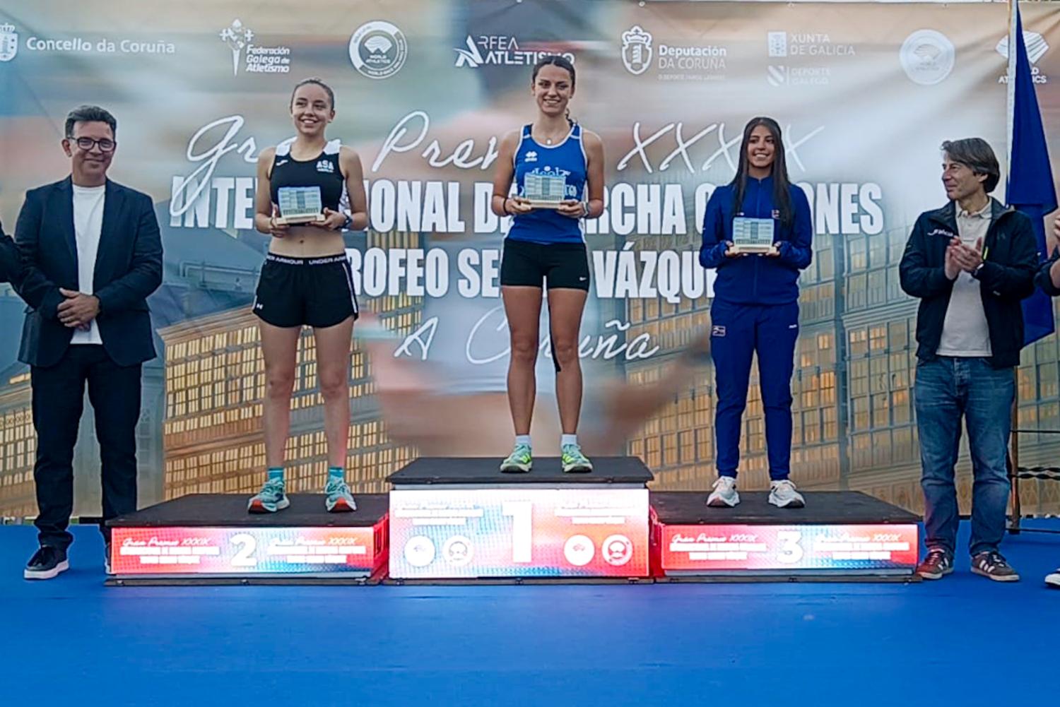 Atletica Legerra: Giulia Ferri dell'Asa Ascoli seconda nella 10km a Coruna (ESP)