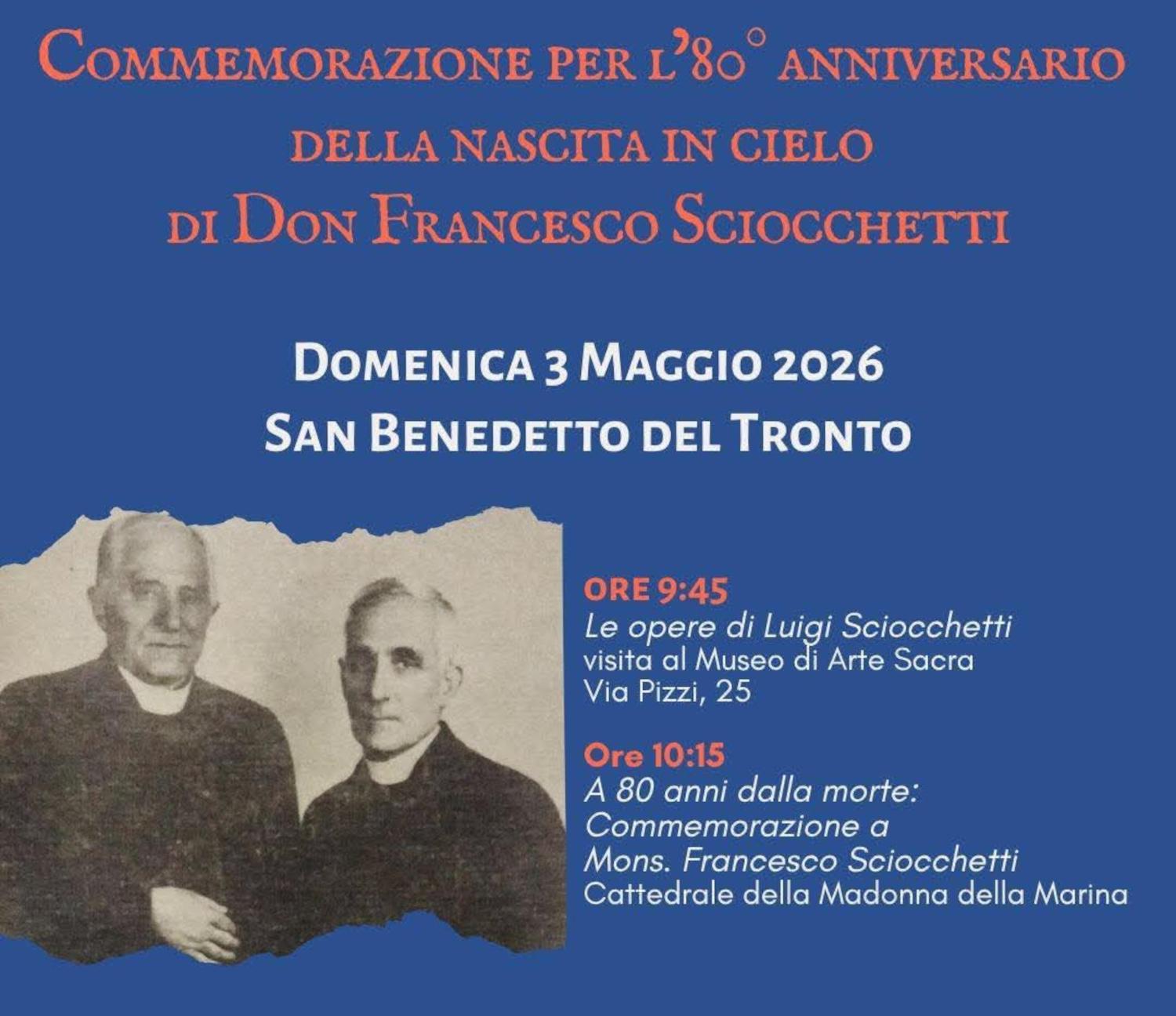Musei Sistini del Piceno: un evento per ricordare don Sciocchetti
