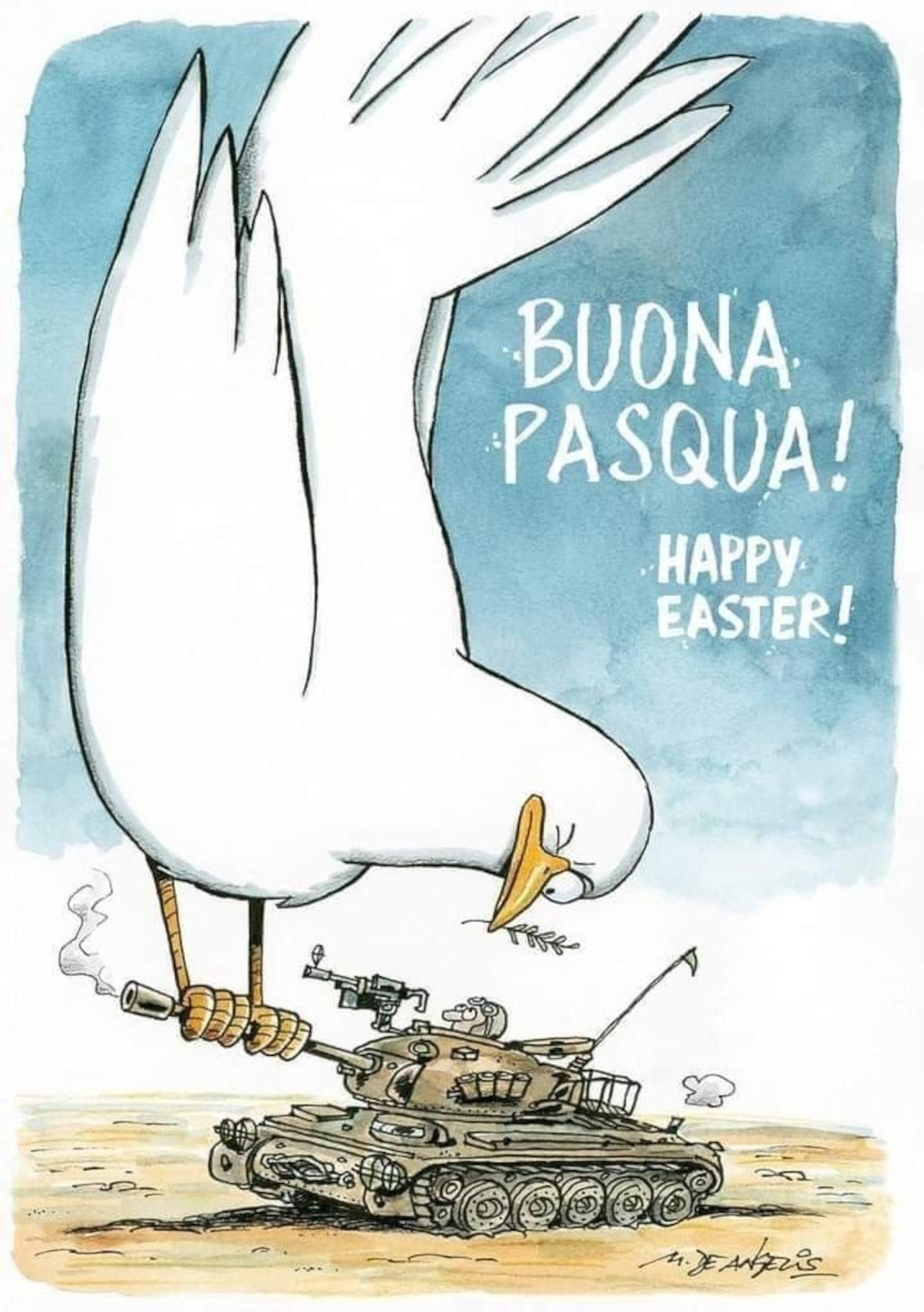 Buona Pasqua a tutti nel segno della Pace