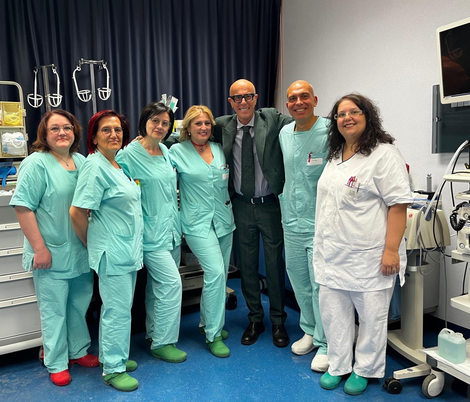 Paziente oncologico con collasso polmonare completo: la pneumologia interventistica dell’Ast di Ascoli ripristina la respirazione senza chirurgia