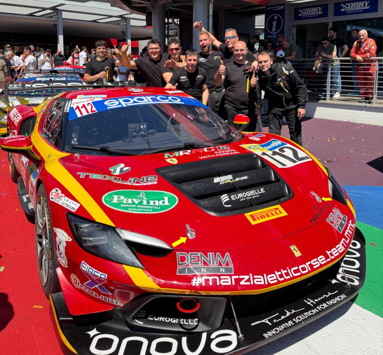 MRNC12 trionfa a Vallelunga con Croccolino - Paniccia'