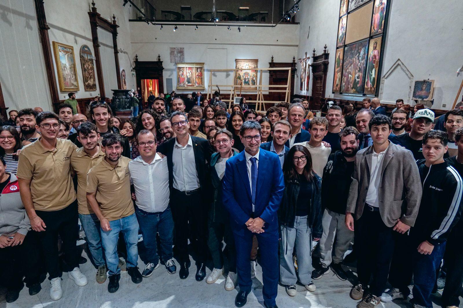 Ascoli Piceno abbraccia Parma, in Pinacoteca il confronto tra la Città Italiana dei Giovani 2026 e la Capitale Europea dei Giovani 2027
