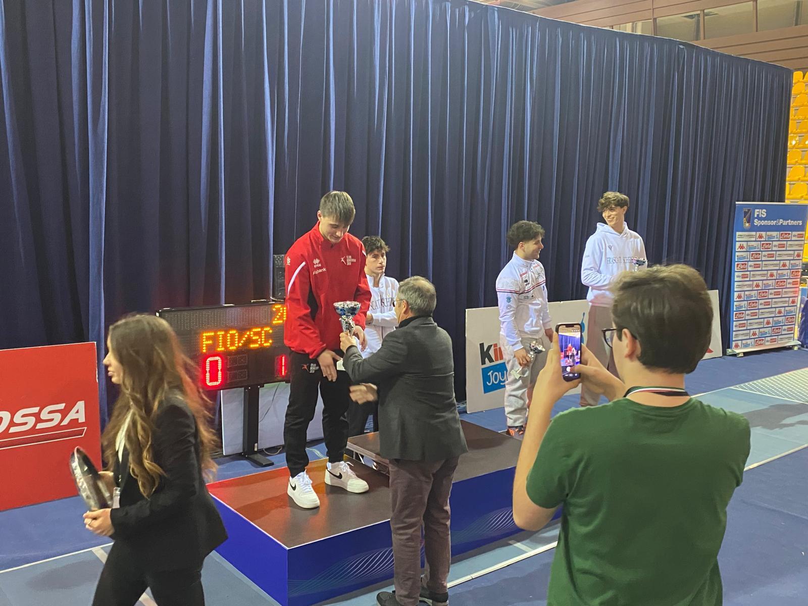 Argento di Cercaci e bronzo di Rotella e Gambitta nella 2^ prova di qualificazione assoluti centro-sud