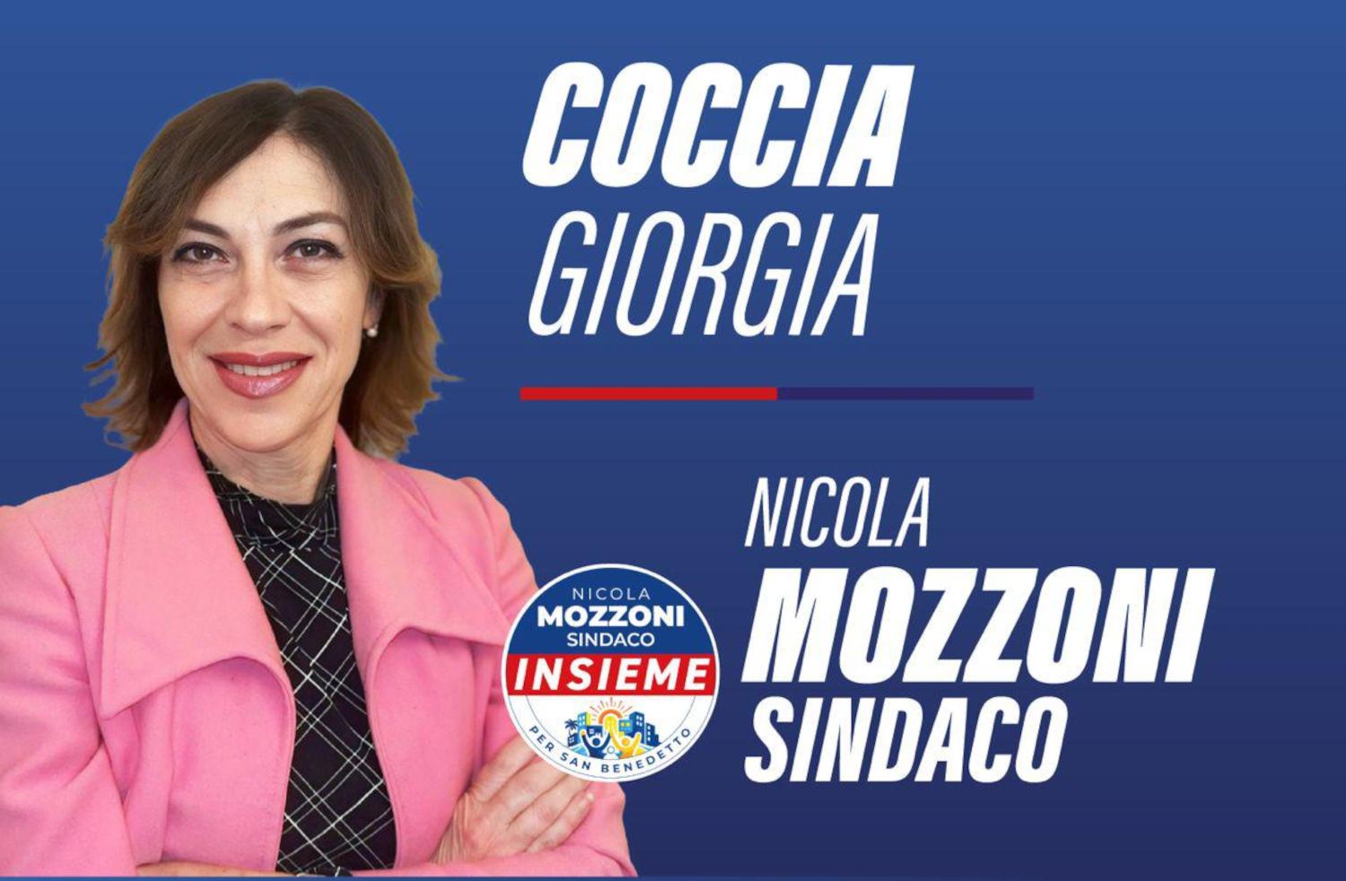Elezioni comunali di San Benedetto del Tronto. Appello al voto di Giorgia Coccia