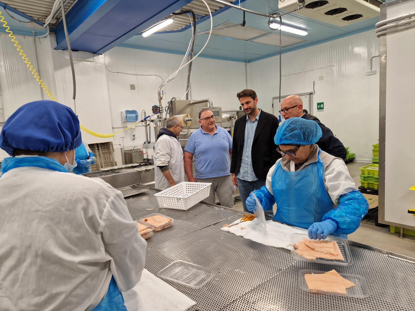 Nicola Mozzoni al Centro Agroalimentare Marche