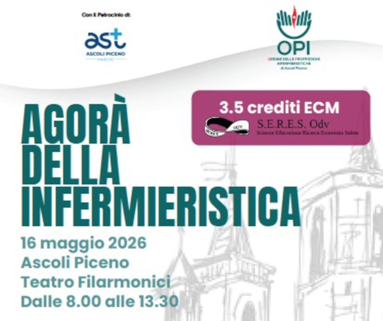 Al via ad Ascoli Piceno un mese di iniziative per la Giornata Internazionale dell’Infermiere: Exploit il 16 maggio l’“Agorà dell’Infermieristica”