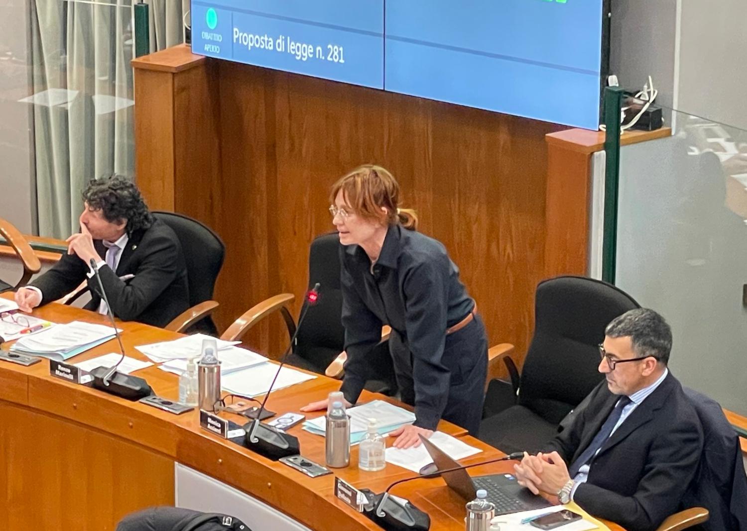 Monica Acciarri ha presentato un'interrogazione al Consiglio regionale delle Marche sullo striscione del 25 Aprile de 'L'assalto ai forni'
