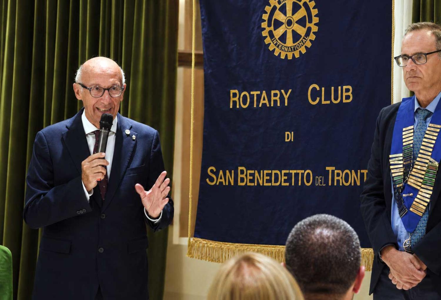 Ferruccio Squarcia è il nuovo presidente del Rotary Club di San Benedetto