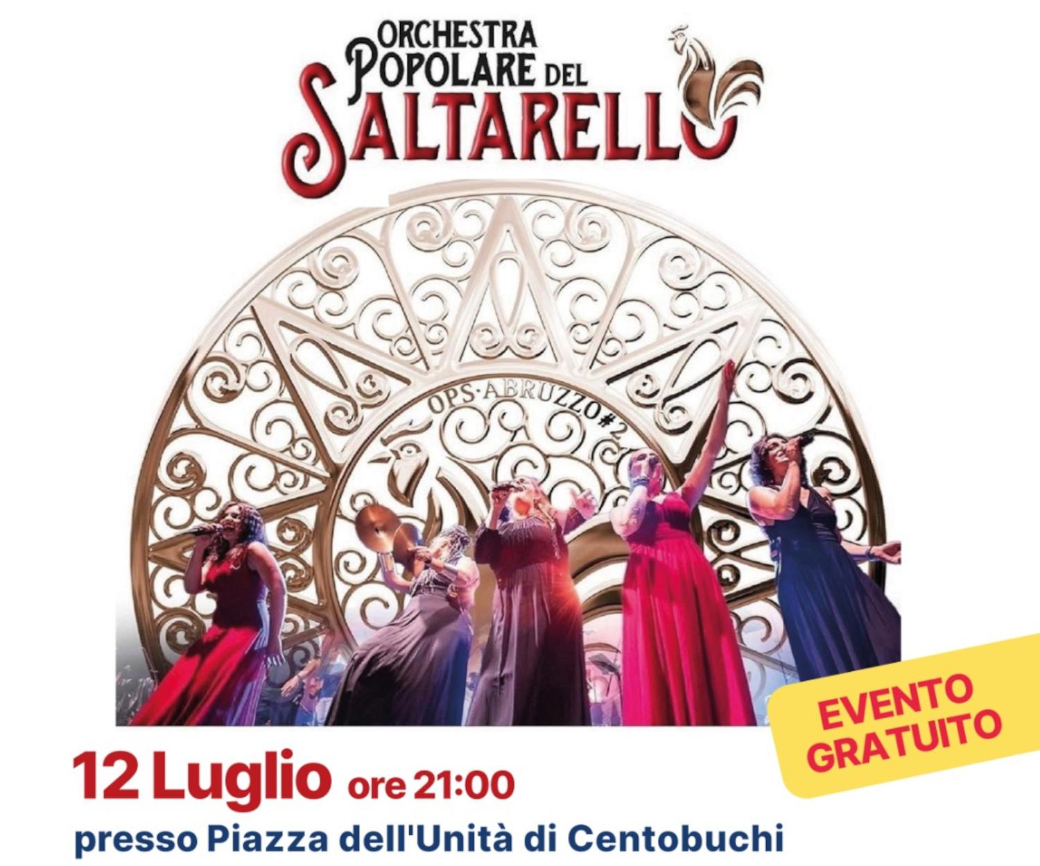 L’Orchestra popolare del Saltarello in concerto a Monteprandone 