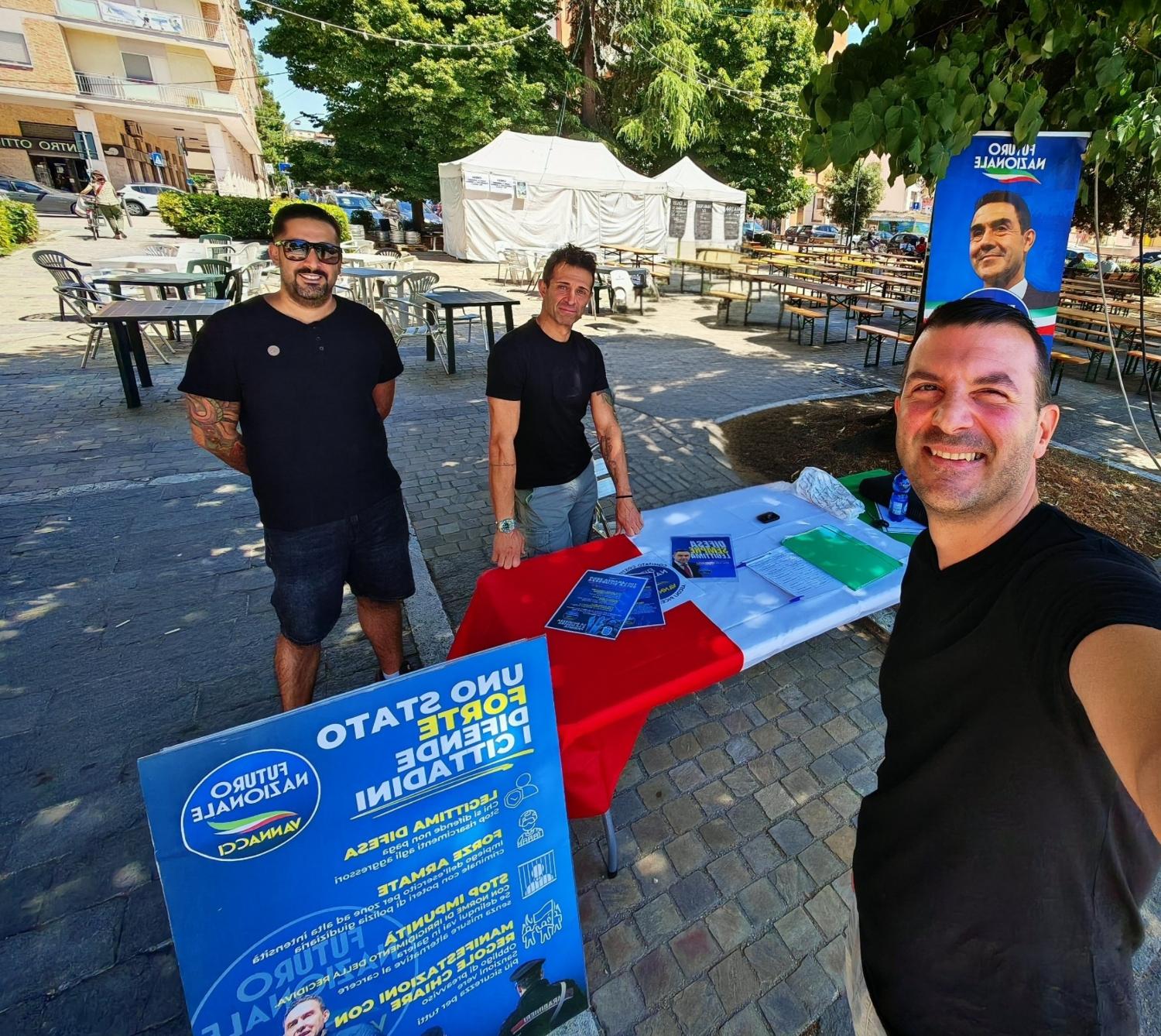 Futuro Nazionale torna in piazza ad Ascoli Piceno
