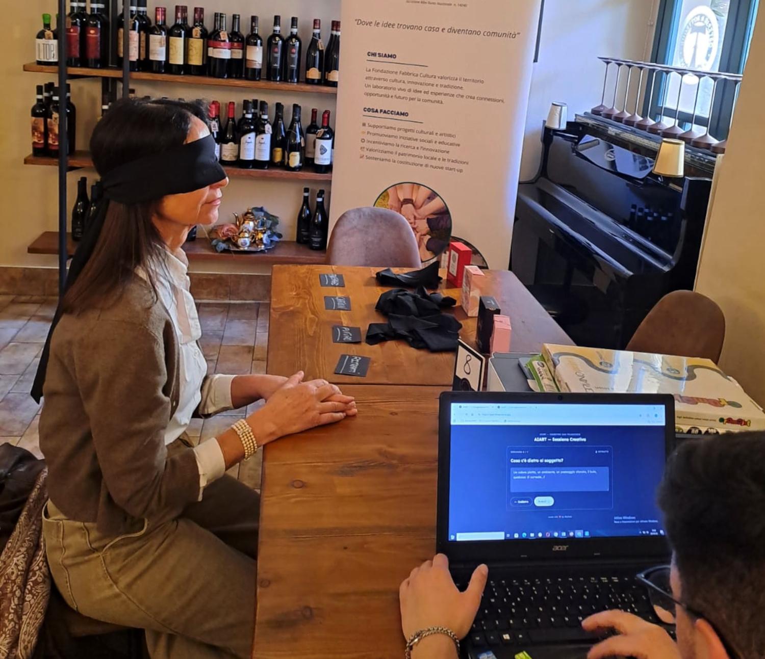 L’immaginazione prende vita ad Ascoli: Il 'Miracolo Digitale' di AIART incanta il Chiostro di San Francesco