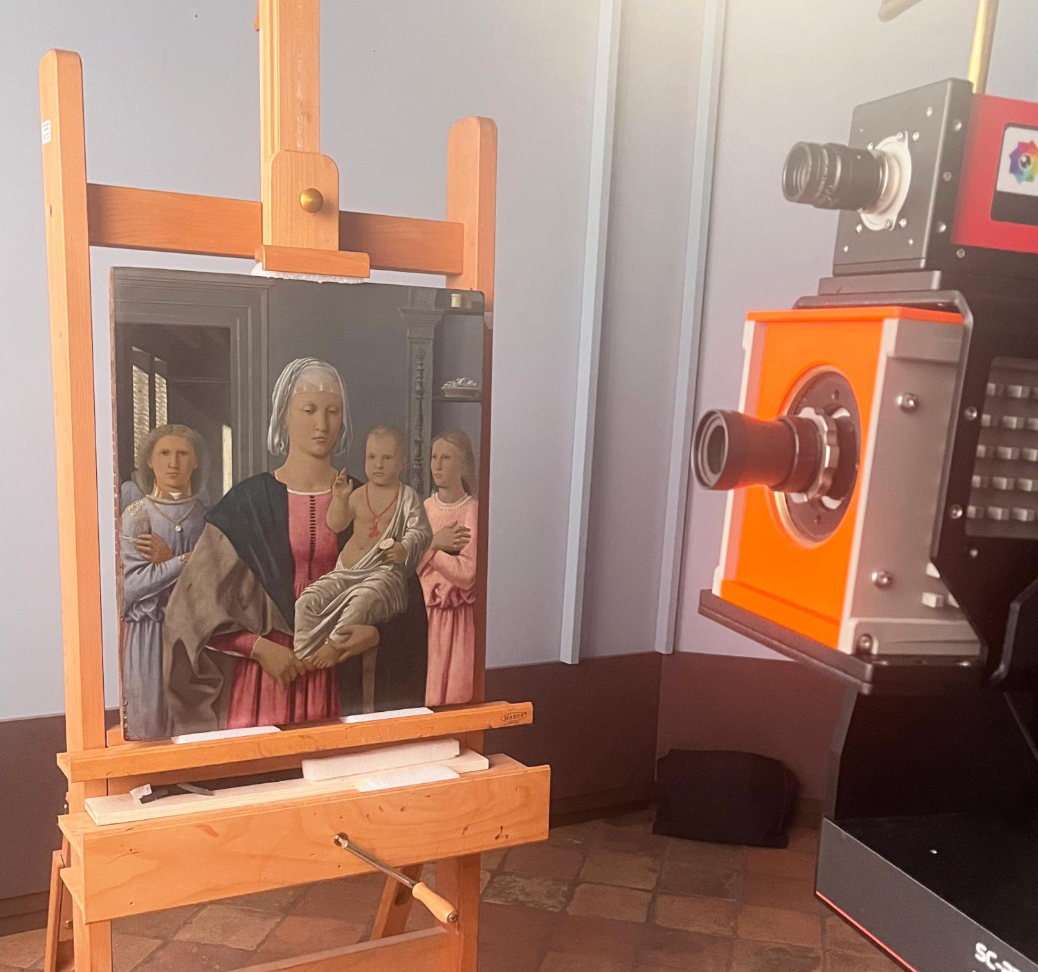 Galleria Nazionale delle Marche nuove indagini diagnostiche sui capolavori di Piero della Francesca