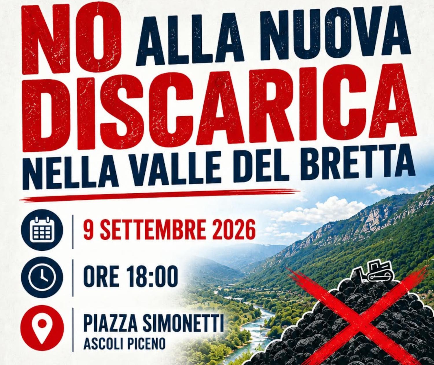 No alla discarica 'Belvedere': cittadini e comitati scendono in piazza ad Ascoli 