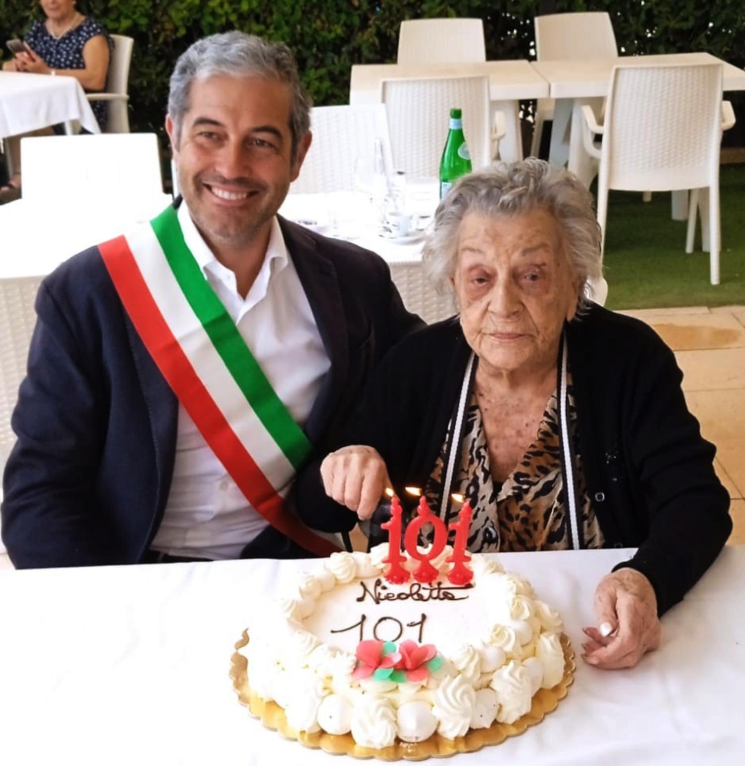 Nicoletta Focaracci spegne 101 candeline