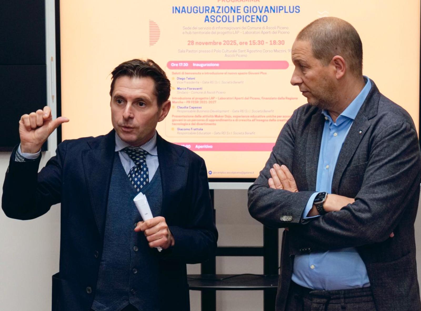 GiovaniPlus apre al pubblico: Ascoli Piceno inaugura il nuovo centro per orientamento, innovazione e sviluppo delle competenze