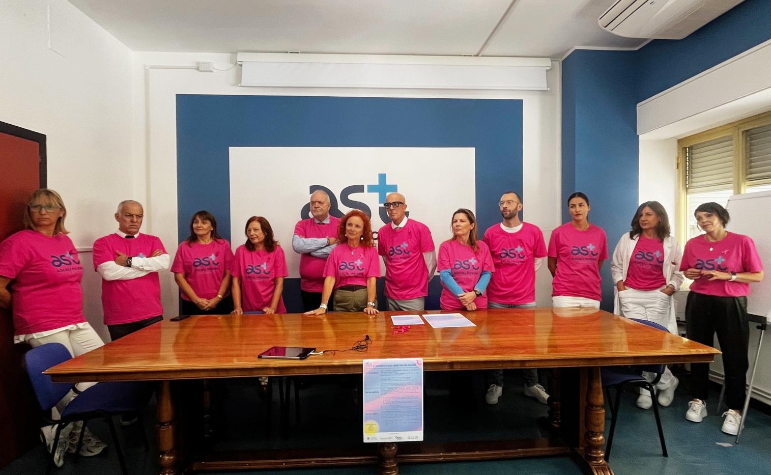 L’ottobre rosa dell'Ast di Ascoli: visite specialistiche ed esami diagnostici  negli ospedali e nelle piazze per la prevenzione dei tumori femminili
