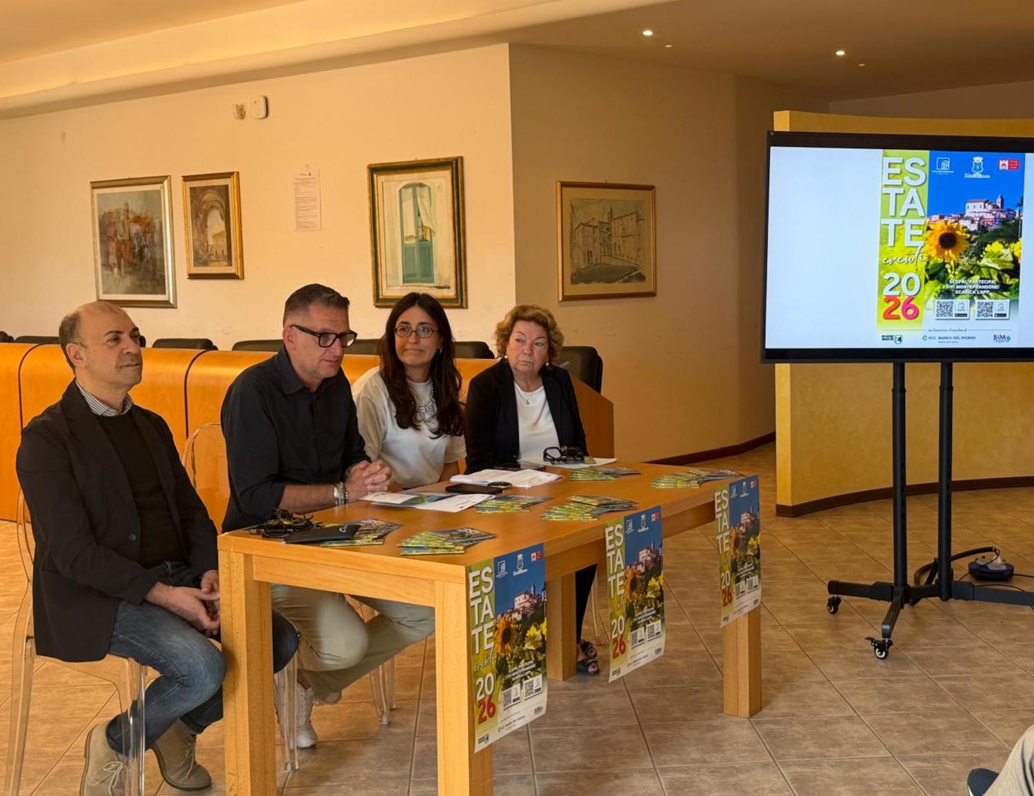 Presentato il cartellone Estate 2026 Eventi Monteprandone: Borgo a colori, Borgo più bello d’Italia 