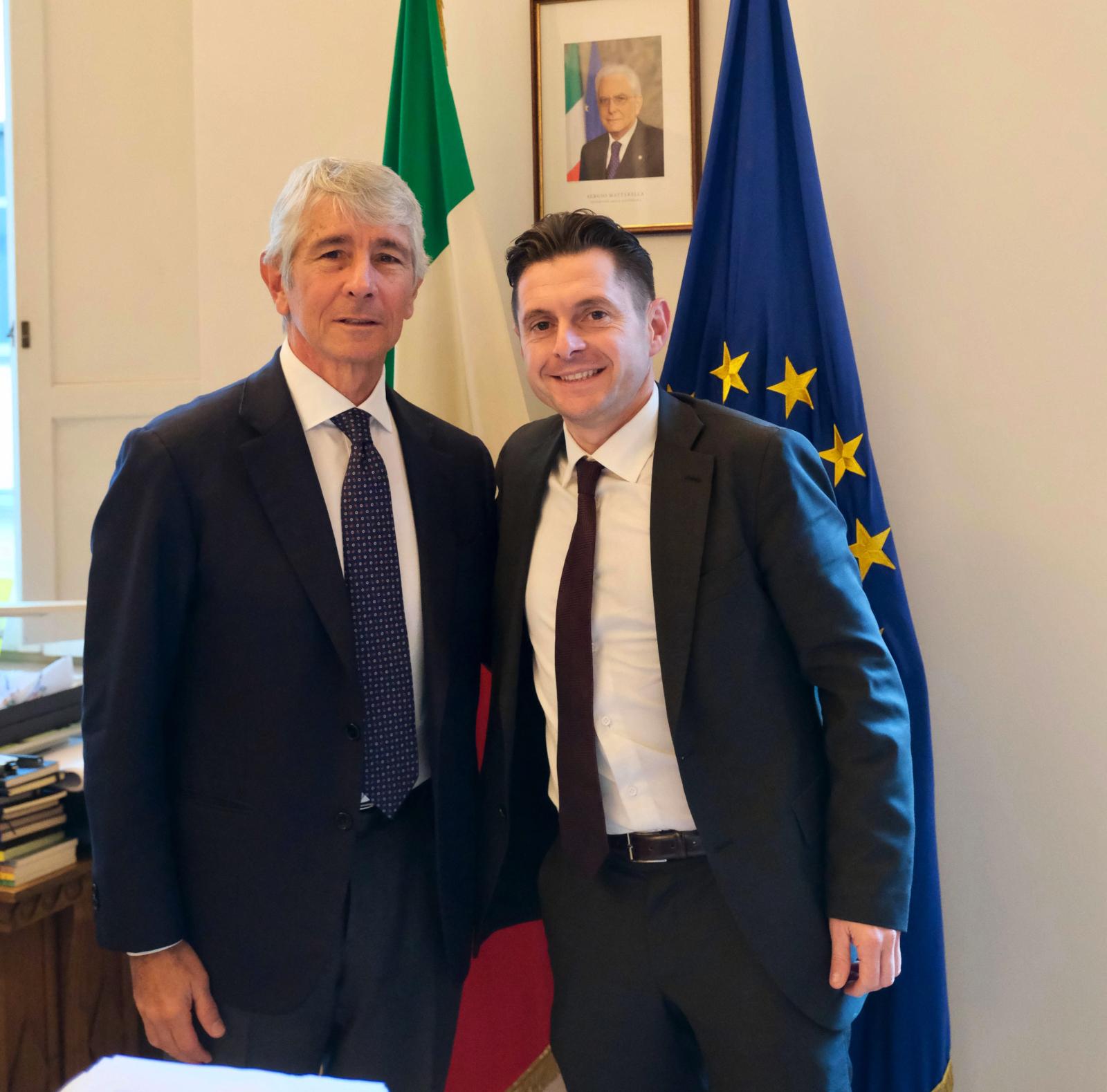 Ascoli accoglie il Ministro Andrea Abodi: mercoledì 21 ottobre la presentazione di 'Fabbrica - Spazi civici per la gioventù'   