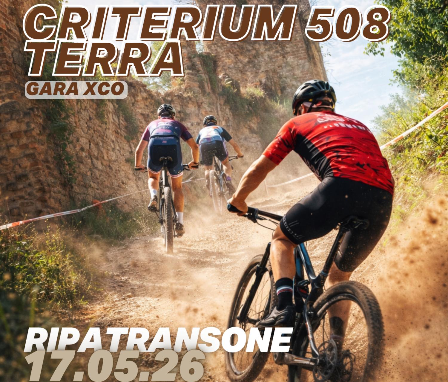 CRITERIUM 508 TERRA: a Ripatransone torna lo spettacolo della Mountain Bike XCO tra storia, tecnica e natura