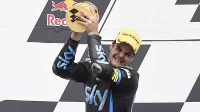 Romano Fenati secondo nel Gran Premio d’America