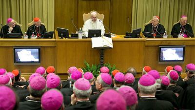 Papa Francesco apre l'Assemblea Generale dei Vescovi italiani