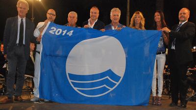 Celebrata la festa delle bandiere blu e verdi