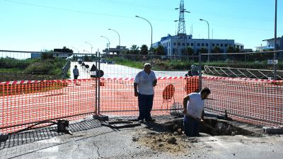 Ciip, Nuova condotta delle acque piovane in via Virgilio