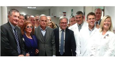 Spacca inaugura la sede della nuova Gastroenterologia