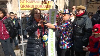 Le macchiette del Carnevale ascolano in video