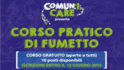 Dalla metà di giugno partiranno due Corsi di Fumetto paralleli