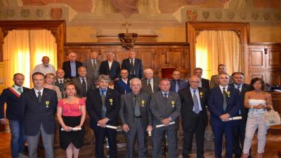 Premiati i nuovi maestri del lavoro a Palazzo San Filippo