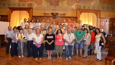 Delegazione di Esperantisti in visita in Provincia