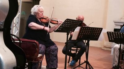 Dora Schwarzberg leggenda del violino. Serata super con Quintetti di Brahms